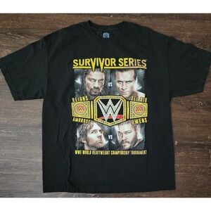 WWE Survivor Series 2015 T-Shirt Men's‎ XL Shirt 25th anniversary of Undertaker